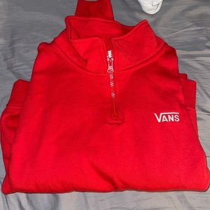 red vans sweatshirt